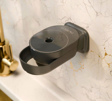 Zeepdispenser muur | Zwart