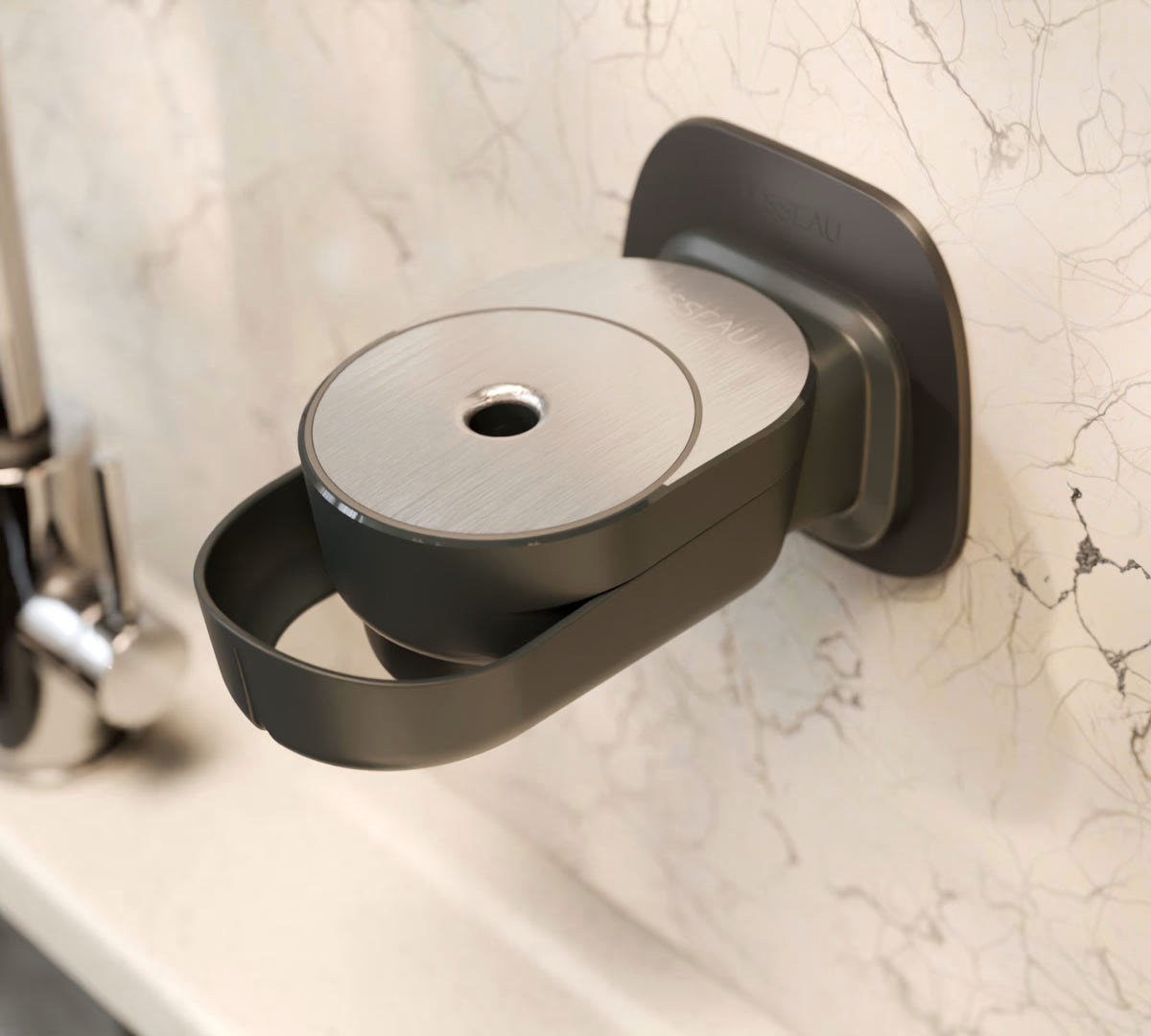 Zeepdispenser muur | Zwart