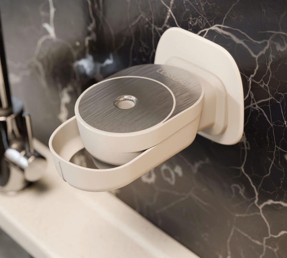 Zeepdispenser muur | Wit