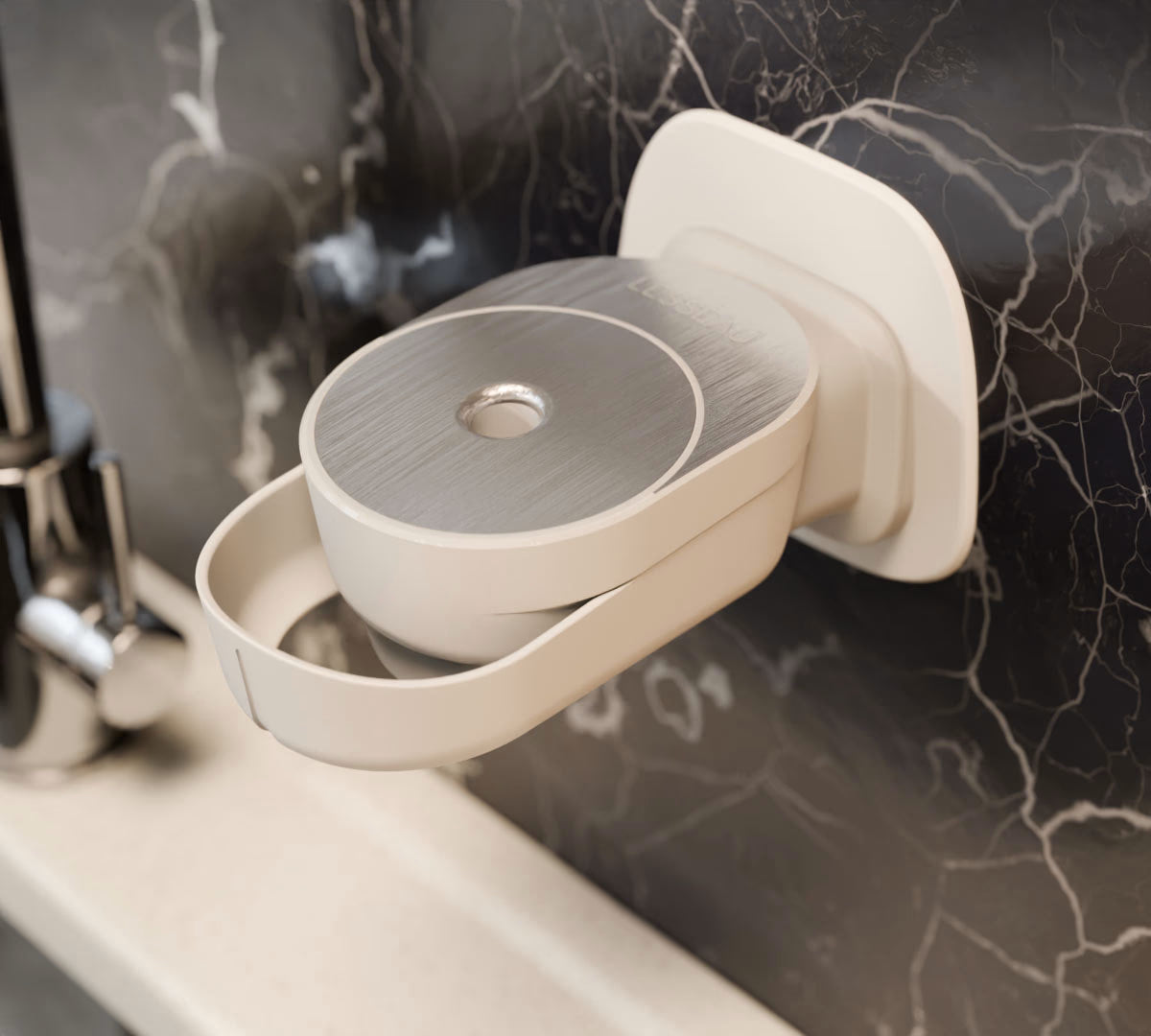 Zeepdispenser muur | Wit