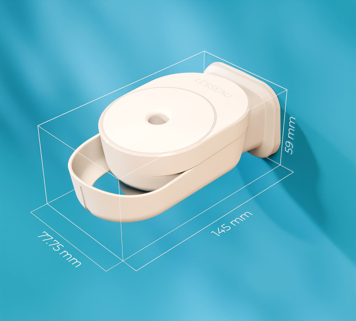 Douche Zeepdispenser - Wit | Startset