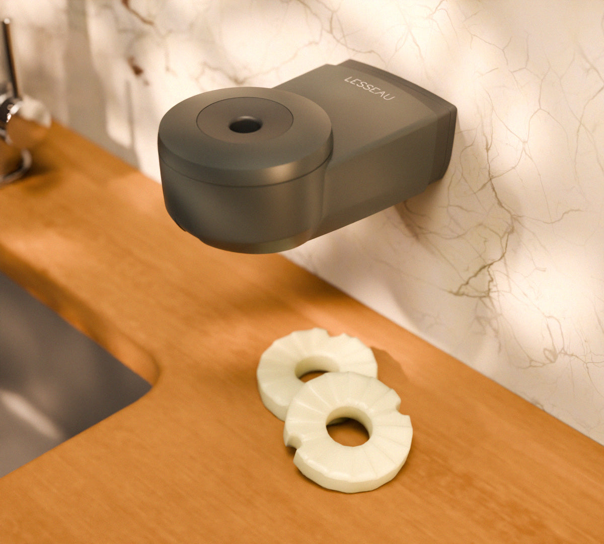 Automatic Soap Dispenser - Black | Starter Set