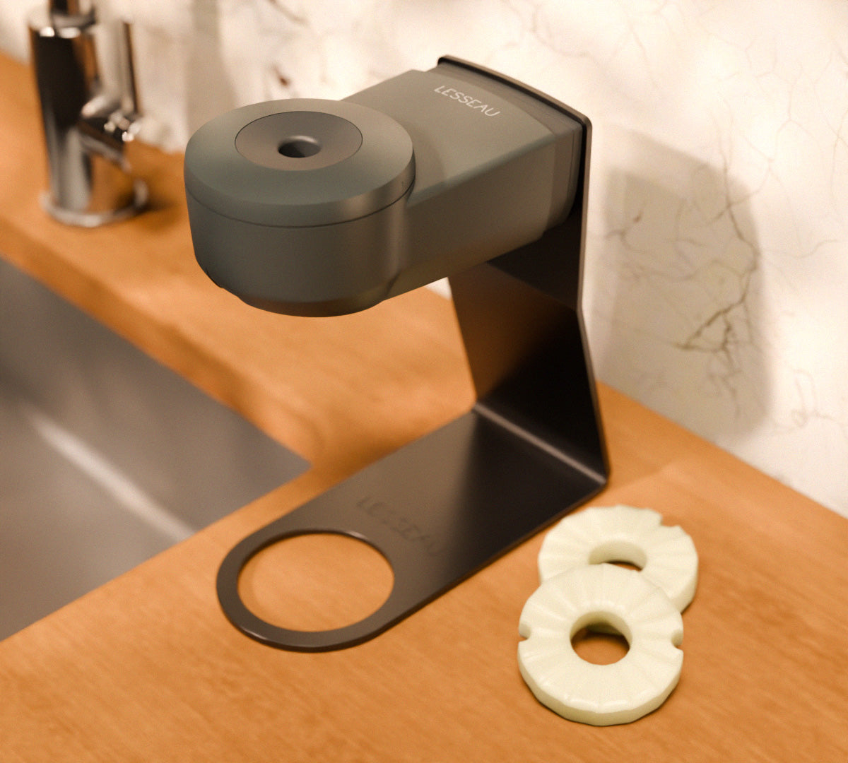 Automatic Soap Dispenser Freestanding - Black | Starter Set