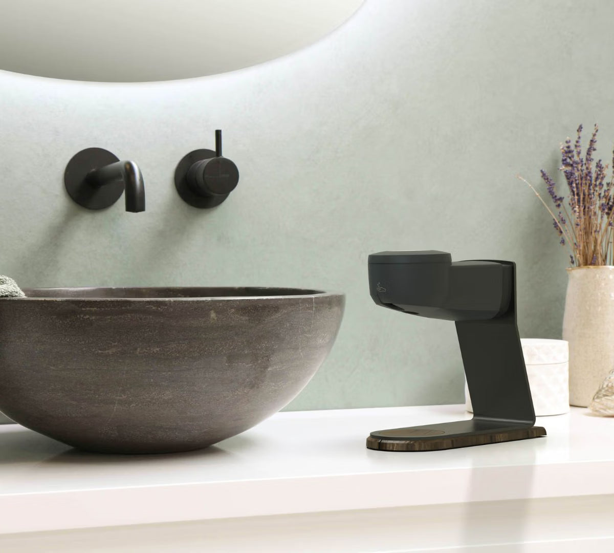 Automatische Zeepdispenser | Vrijstaand | Zwart