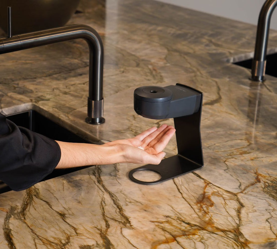 Automatische Zeepdispenser | Vrijstaand | Zwart