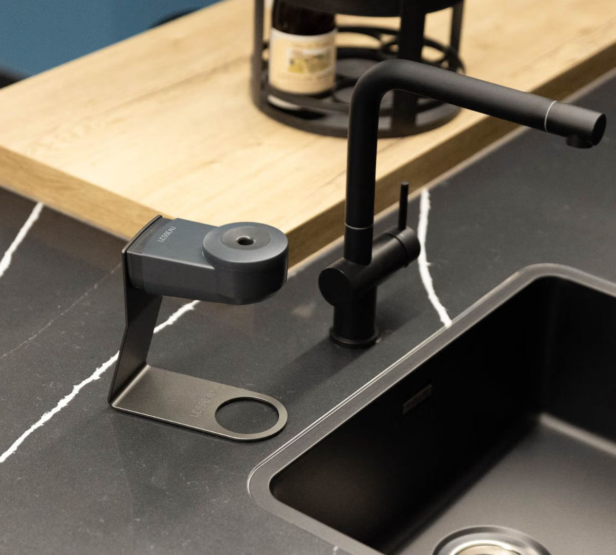 Automatische Zeepdispenser | Vrijstaand | Zwart