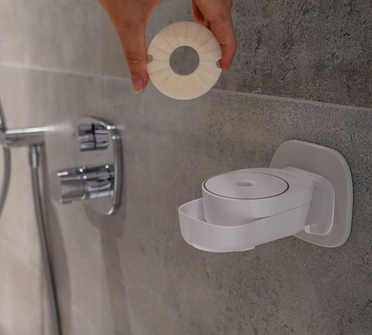 Douche Zeepdispenser | Wit