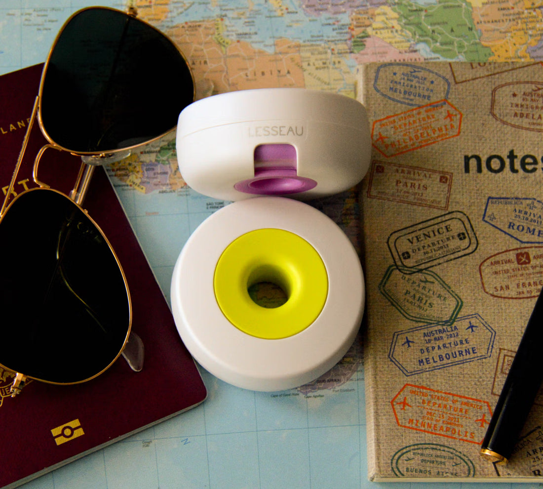 Travel Zeepdispenser | Mellow Yellow