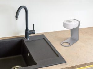 witte automatisch zeepdispenser losstaand keuken