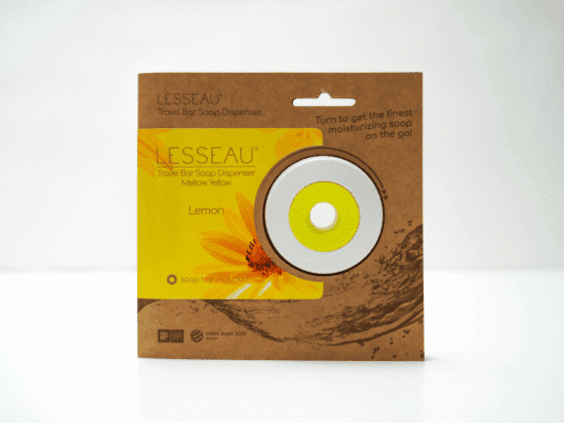 Booklet Travel Zeepdispenser Mellow Yellow Front